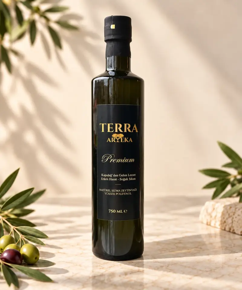 750ml – 2025 Sezon Erken Hasat Zeytinyağı