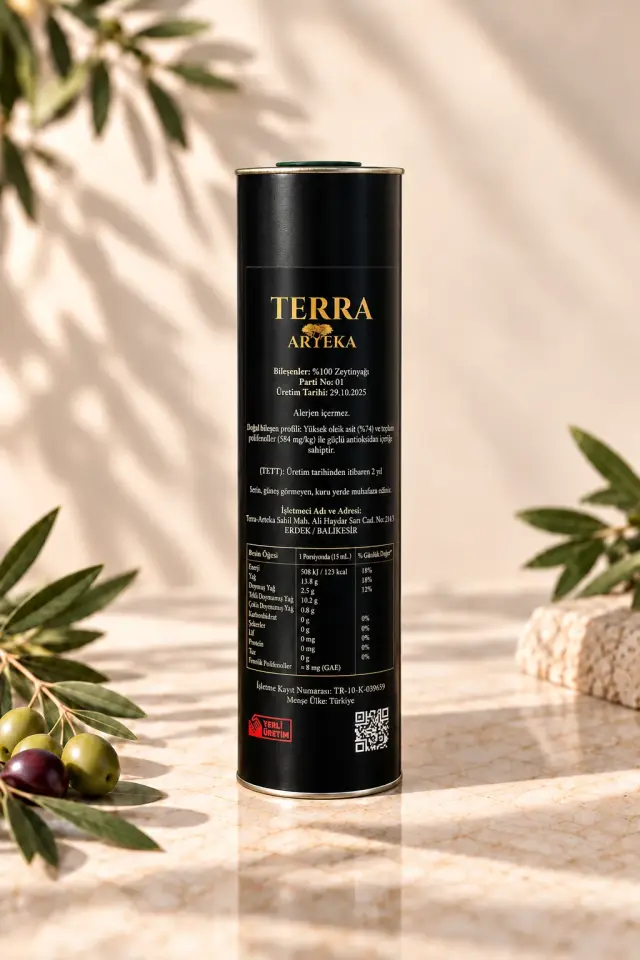 750ml – 2025 Naturel Sızma Zeytinyağı