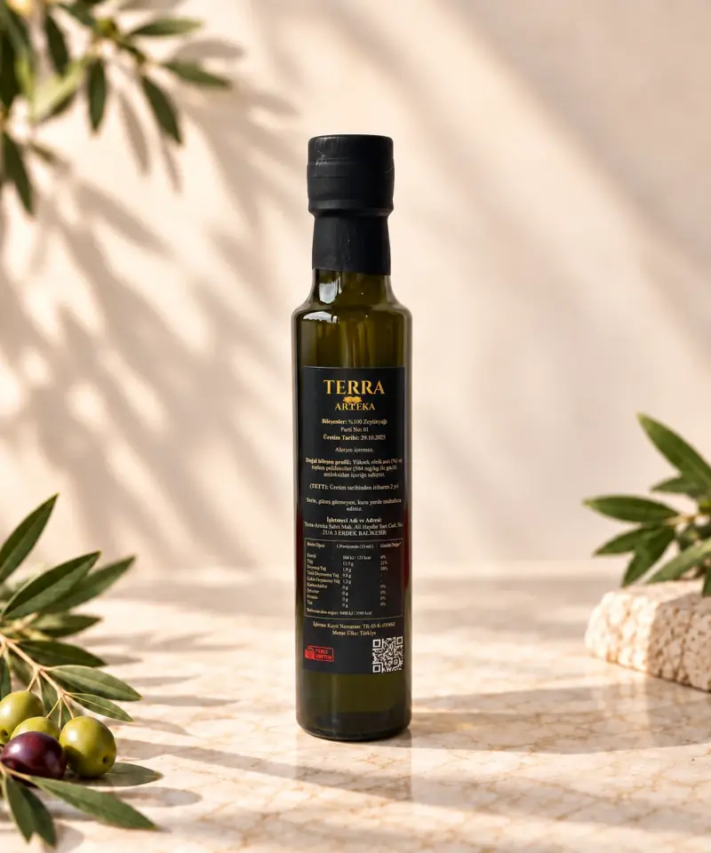 250ml – 2025 Sezon Erken Hasat Zeytinyağı