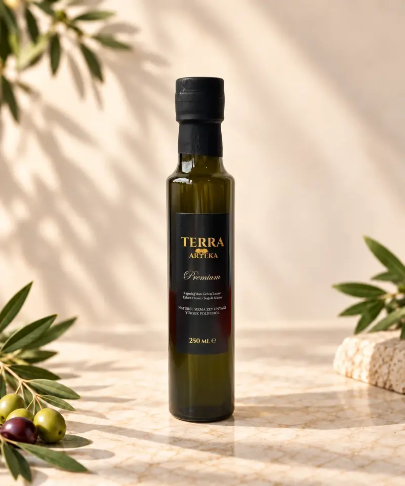 250ml – 2025 Sezon Erken Hasat Zeytinyağı